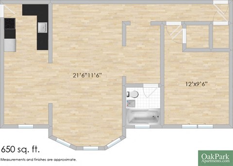 301 N. Oak Park Ave. Studio-1 Bed Apartment for Rent - Photo Gallery 14